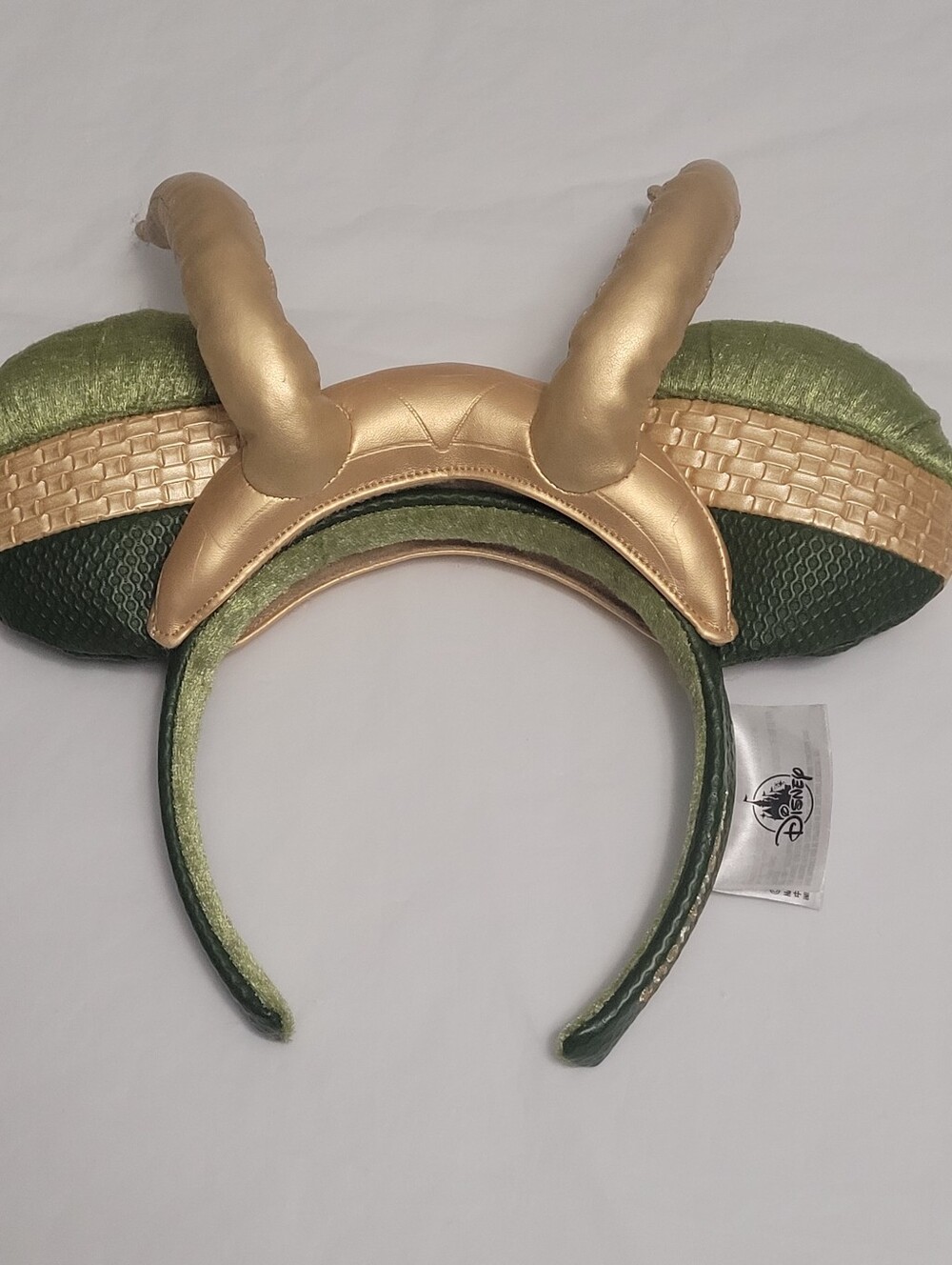 HTF Disney Parks Marvel Loki Mickey Mouse Ears Headband